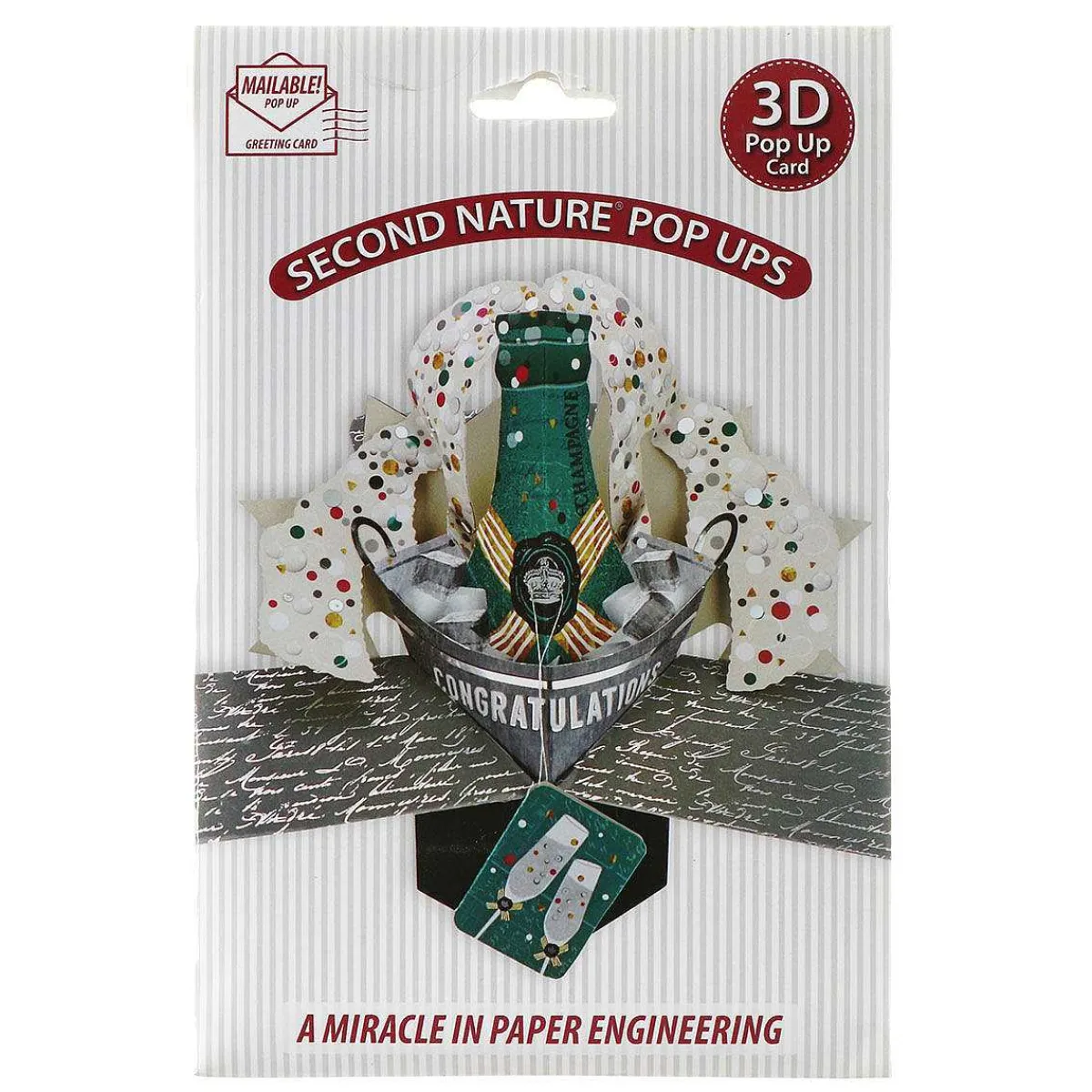 'Congratulations' Pop Up Card>Second Nature Shop