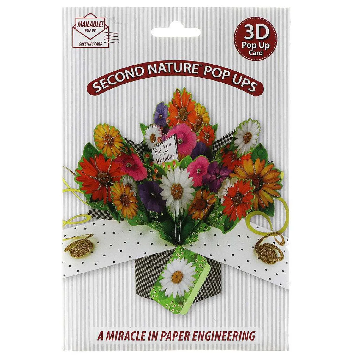 'For You On Your Birthday' Pop Up Card>Second Nature Sale