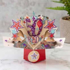 '50Th Birthday' Pop Up Card><noscript><img width=