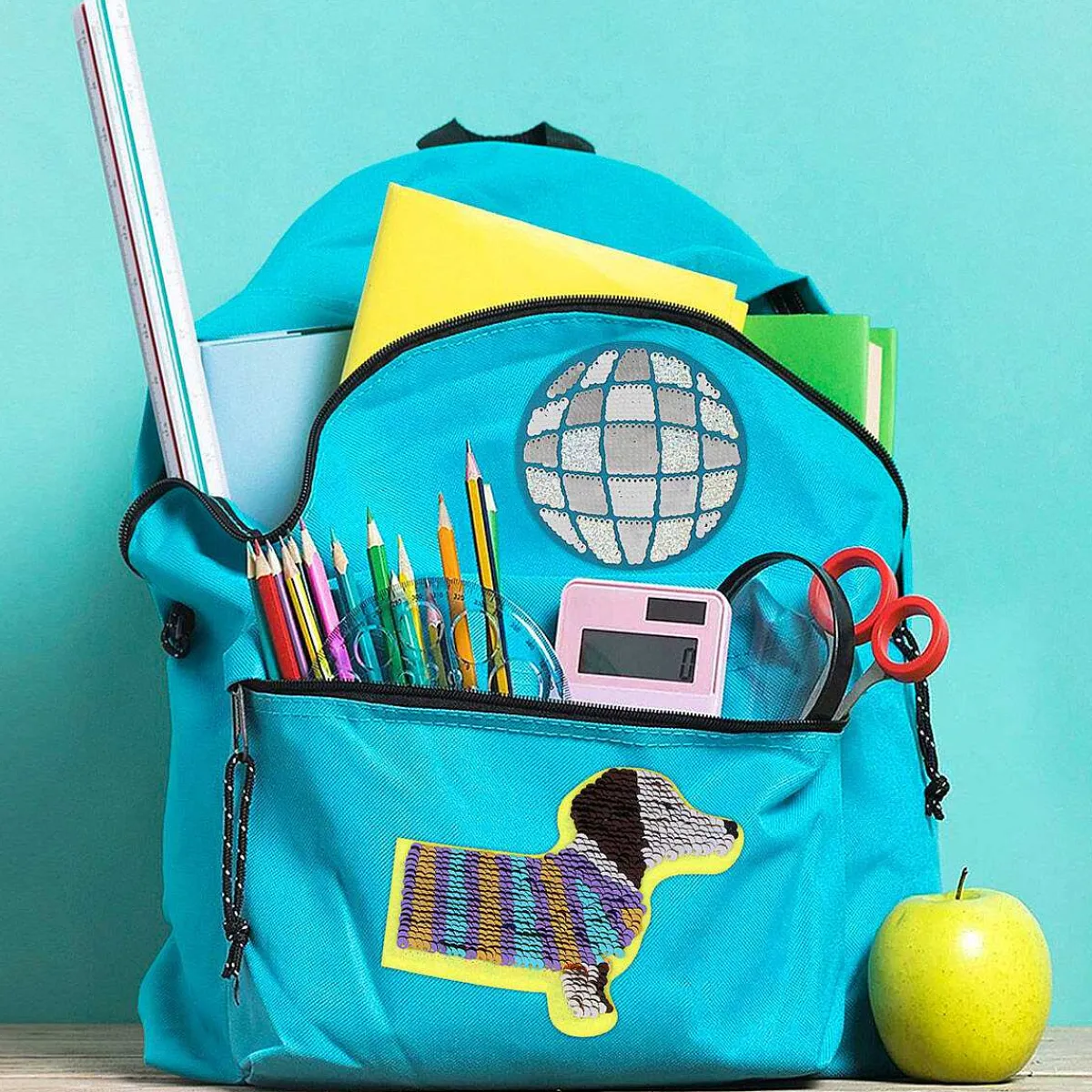 Shine Sequin Dog Birthday Card With Peel Off Patch>Temptation Gifts Best