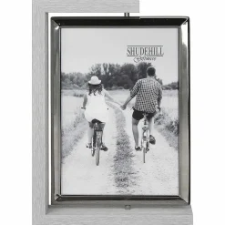 Grey Wood Look 5X7 Rotating Portrait Photo Frame>Shudehill Best