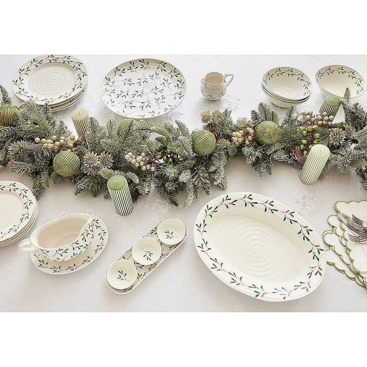 Mistletoe Amor Cereal Bowl>Sophie Conran New