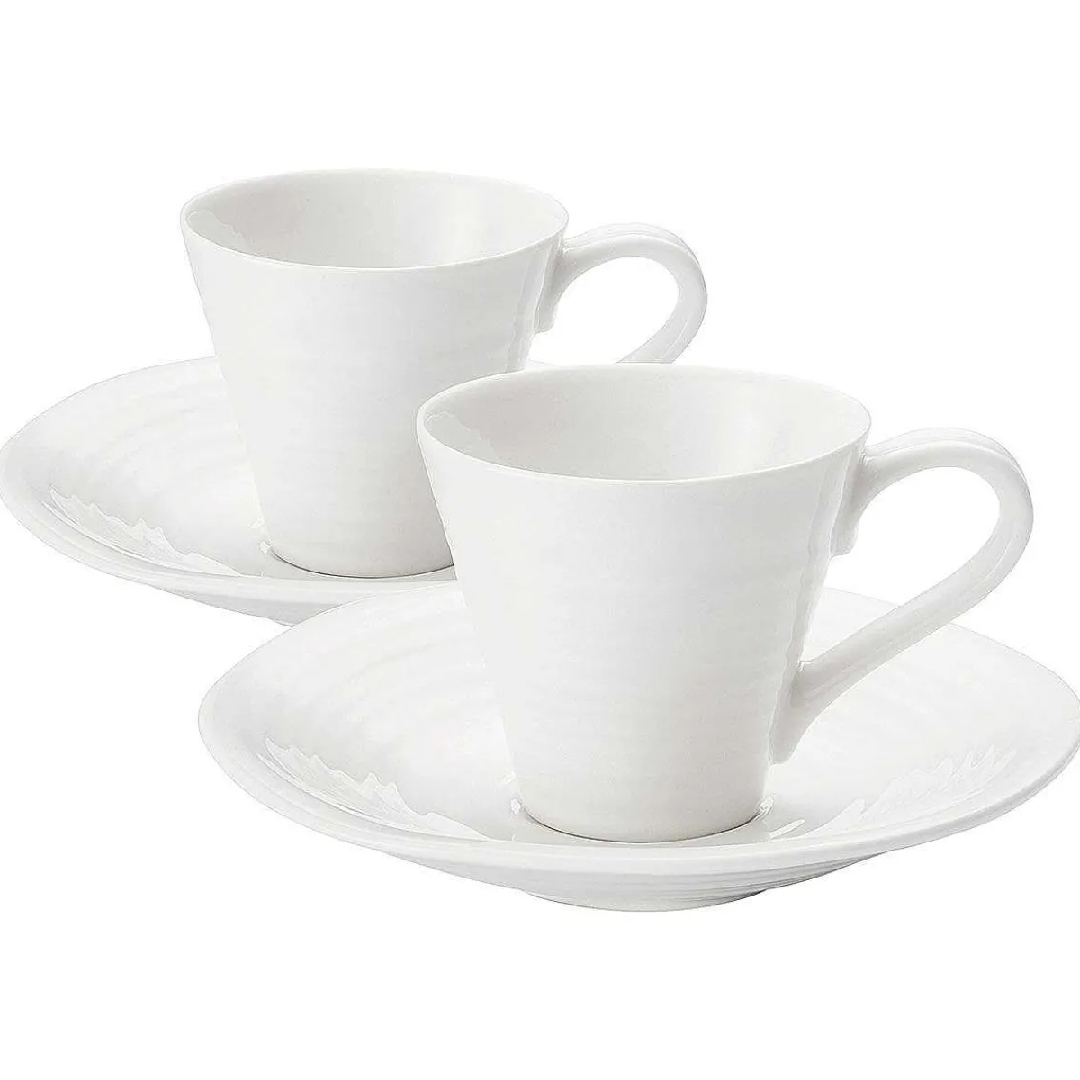 White Set Of Two Espresso Cup & Saucer>Sophie Conran Best Sale