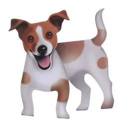 Riley Jack Russel 3D Greetings Card>Special Delivery Outlet