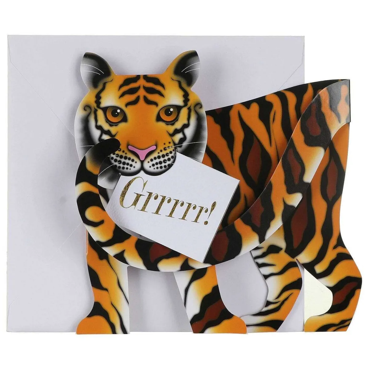 'Tyger' 3D Greetings Card>Special Delivery Flash Sale