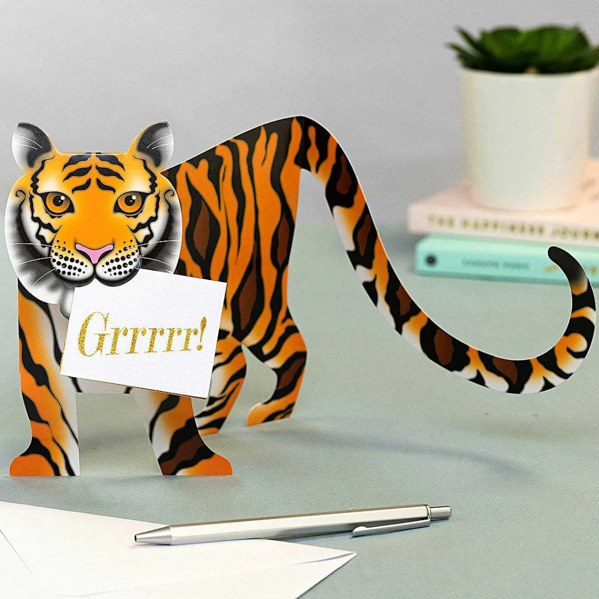 'Tyger' 3D Greetings Card>Special Delivery Flash Sale