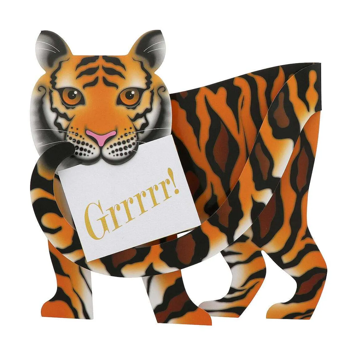 'Tyger' 3D Greetings Card>Special Delivery Flash Sale