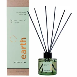 Elements Earth Green Apple & Lime 100Ml Reed Diffuser>Stoneglow Online