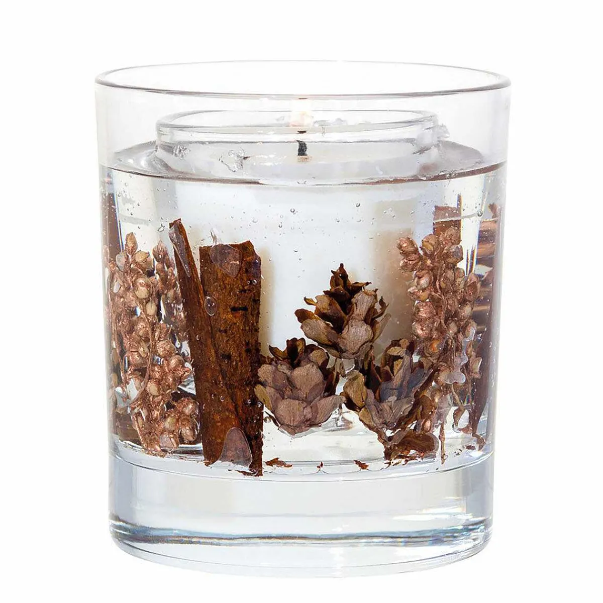 Elements Wood Palo Santo & Amber Botanical Wax Candle>Stoneglow Store