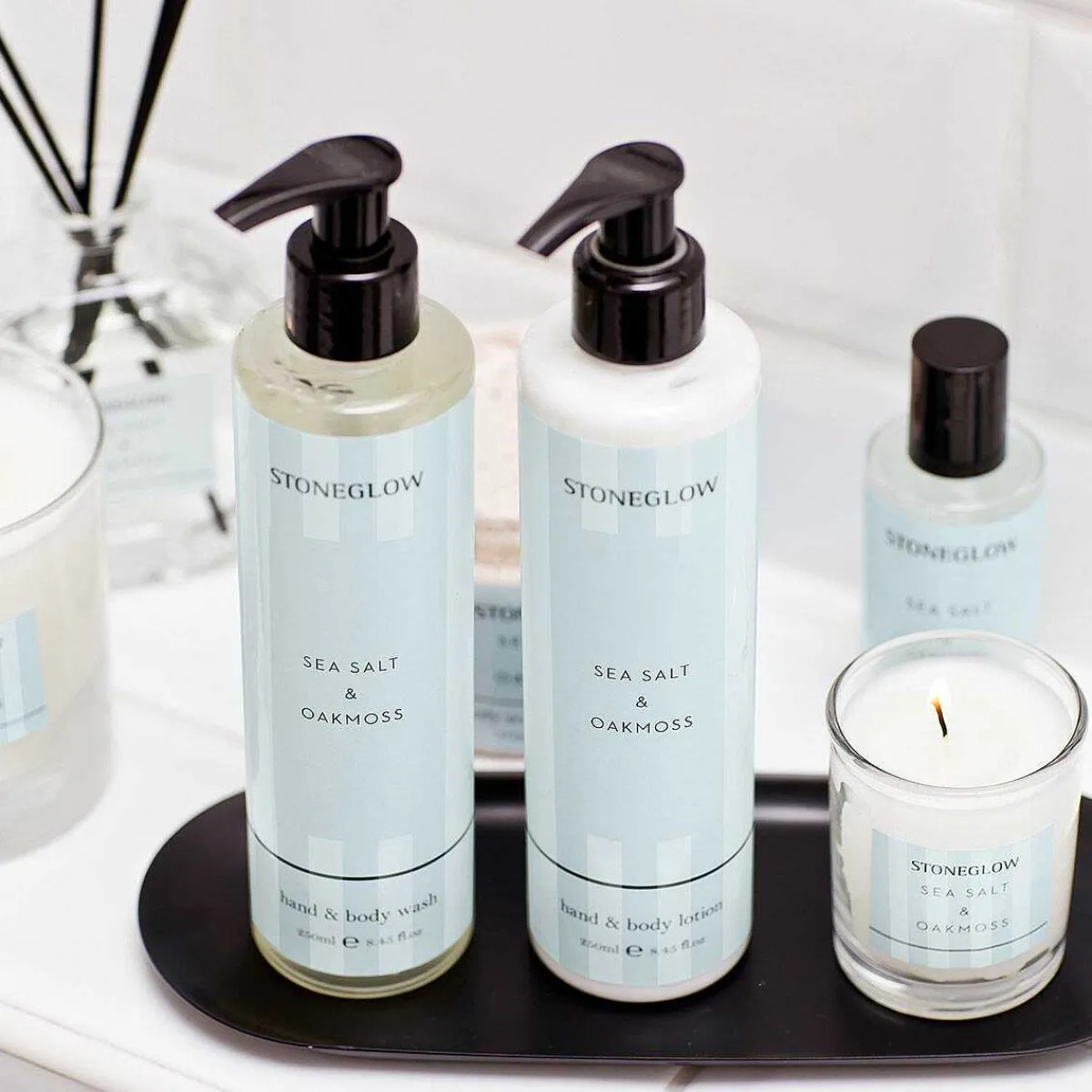 Modern Classics Sea Salt & Oakmoss Hand & Body Wash 250Ml>Stoneglow New