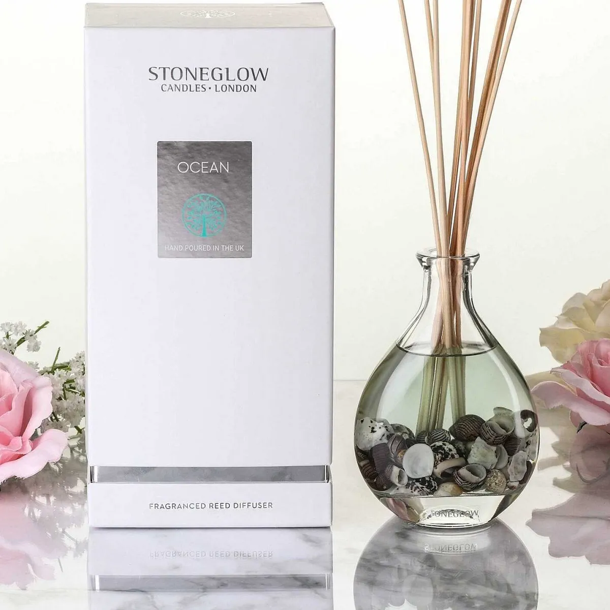 Nature's Gift Ocean Reed Diffuser>Stoneglow Best Sale