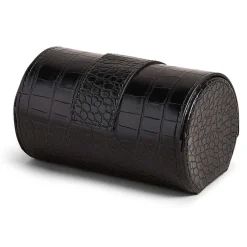 Cliive Croc Effect Black Watch Roll Case>Ted Baker Online