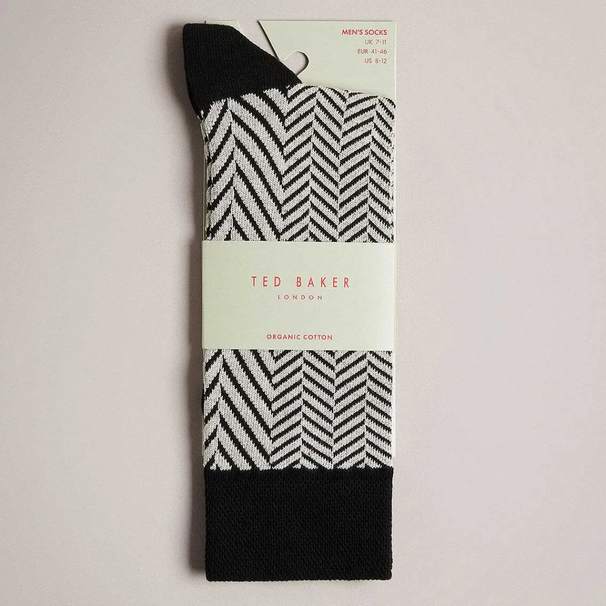 Cloudey Herringbone Men's Crew Socks>Ted Baker Best Sale