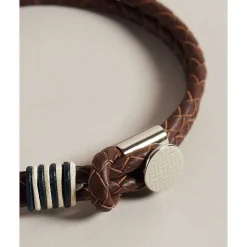 Coen Stone Woven Leather Bracelet>Ted Baker Best