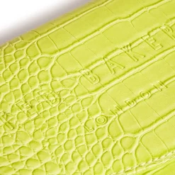 Crocey Lime Croc Envelope Pouch><noscript><img width=