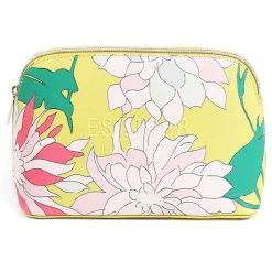 Flowrie Chrysanthemum Print Makeup Bag><noscript><img width=