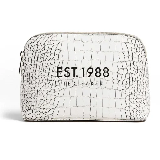 Lavelo Imitation Croc White Makeup Bag>Ted Baker Hot