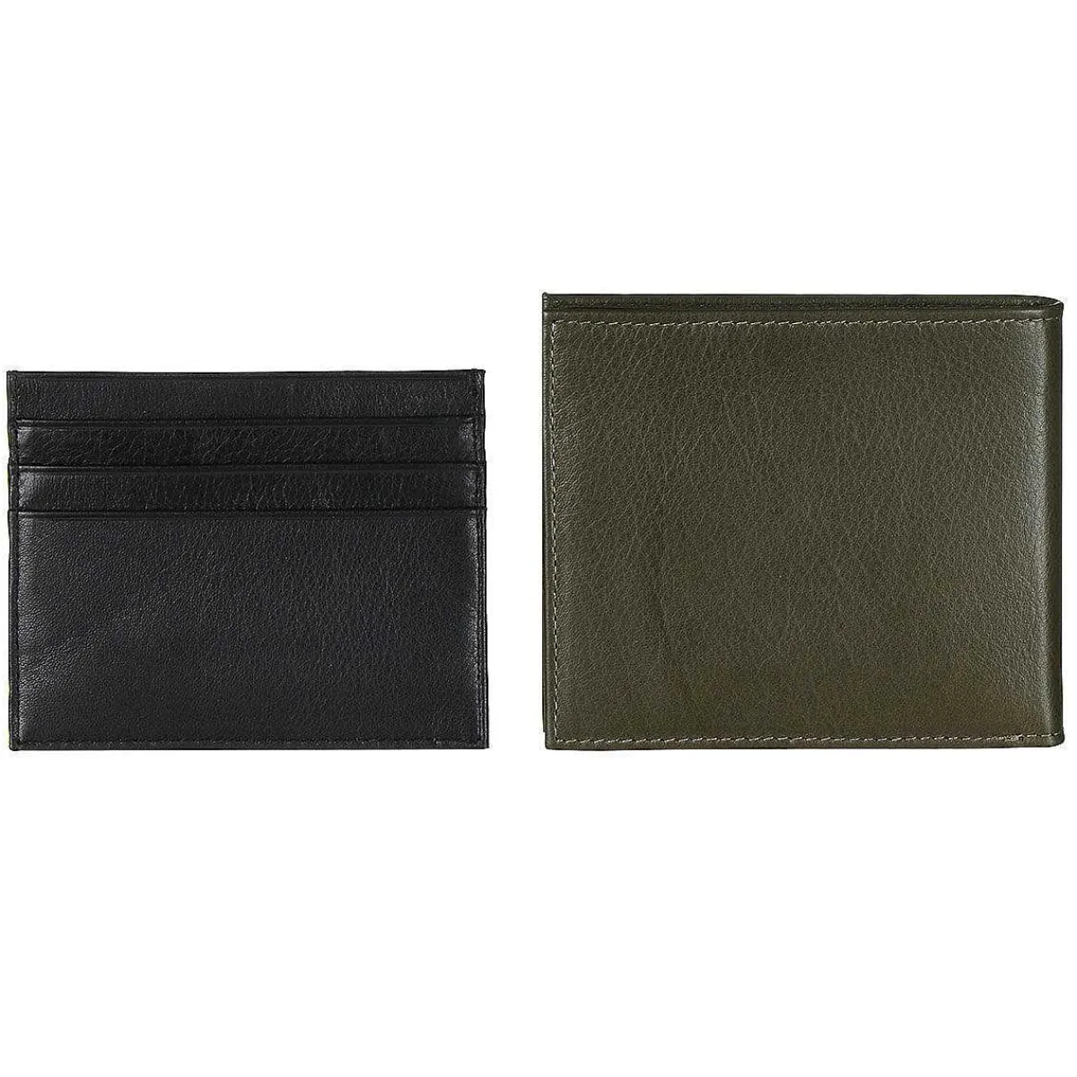 Loane Khaki Leather Wallet And Card Holder Gift Set>Ted Baker Clearance