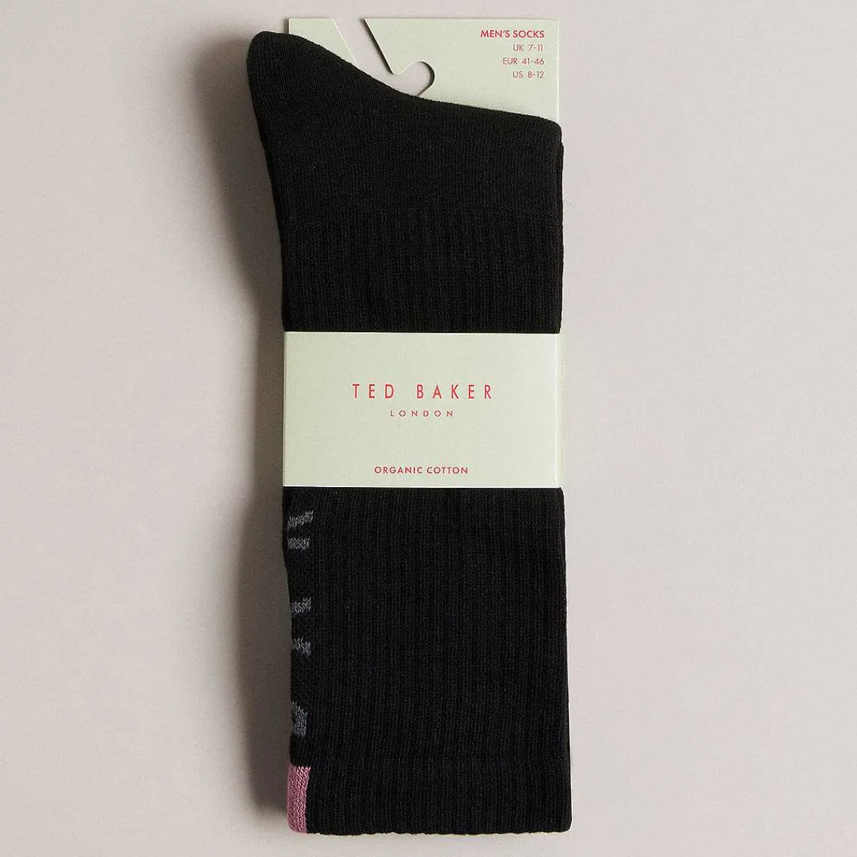 Redhot Black Branded Men's Sports Socks>Ted Baker New