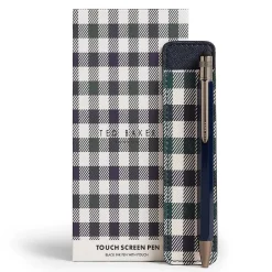 Rickkii House Check Touch Screen Pen And Pouch><noscript><img width=