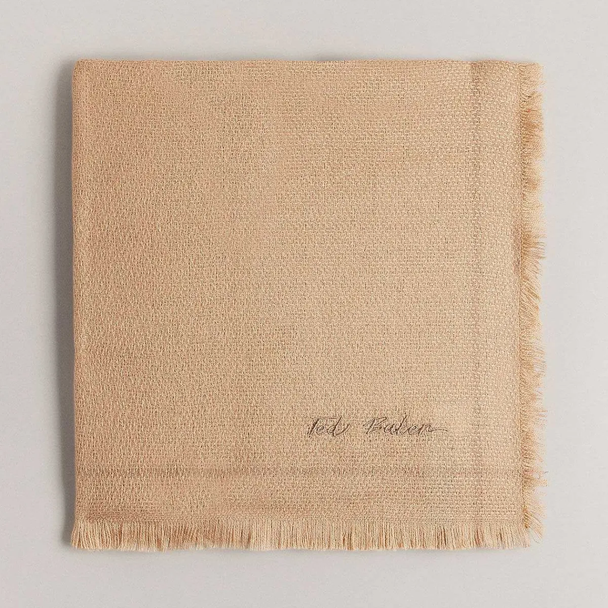 Sallyys Lightweight Brown Woven Scarf>Ted Baker Store