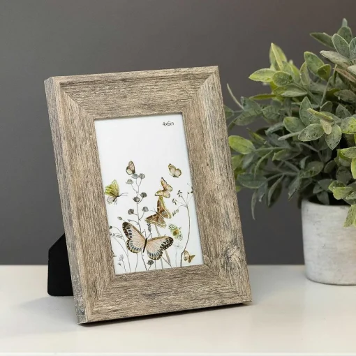 Dark Brown Wood 4X6 Frame>Temptation Shop