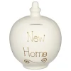 'New Home' Gold On Cream Money Pot>Temptation Cheap
