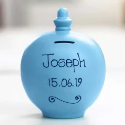 Personalisable Light Blue Money Pot><noscript><img width=