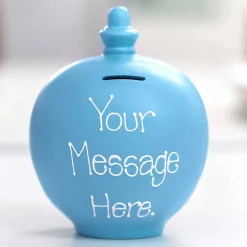 Personalisable Light Blue Money Pot><noscript><img width=