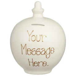 Personalisable Cream Money Pot>Temptation Store