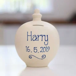 Personalisable Cream Money Pot><noscript><img width=