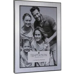 Silver Edged Photo Frame 5X7><noscript><img width=