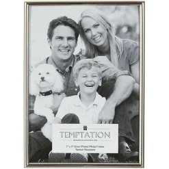Silver Plated Narrow Edge Photo Frame 5X7>Temptation Best