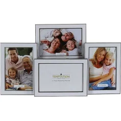 White Edged Collage Photo Frame 4 6X4><noscript><img width=