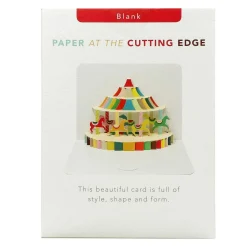 Carousel 3D Greetings Card>The Art File Best
