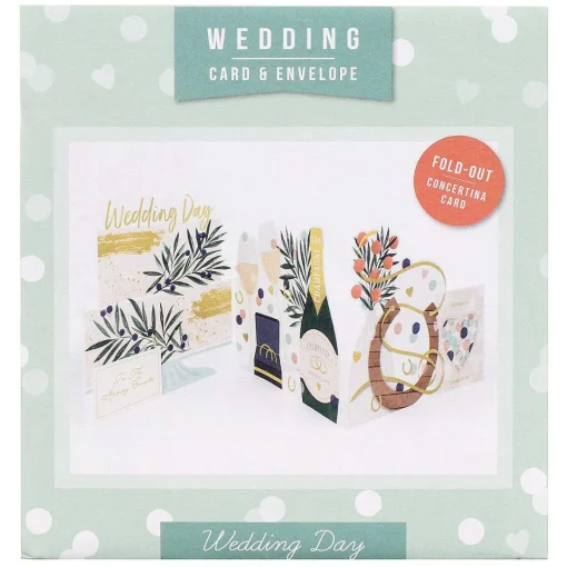 Parade 'Wedding Day' Fold-Out Card>The Art File Cheap