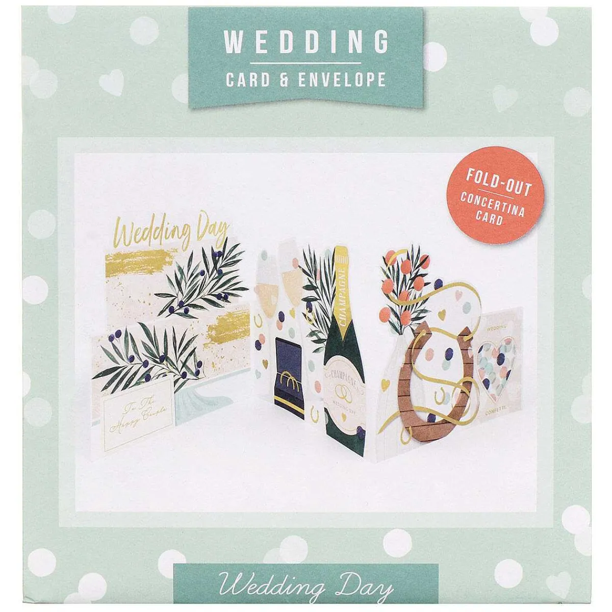 Parade 'Wedding Day' Fold-Out Card>The Art File Cheap