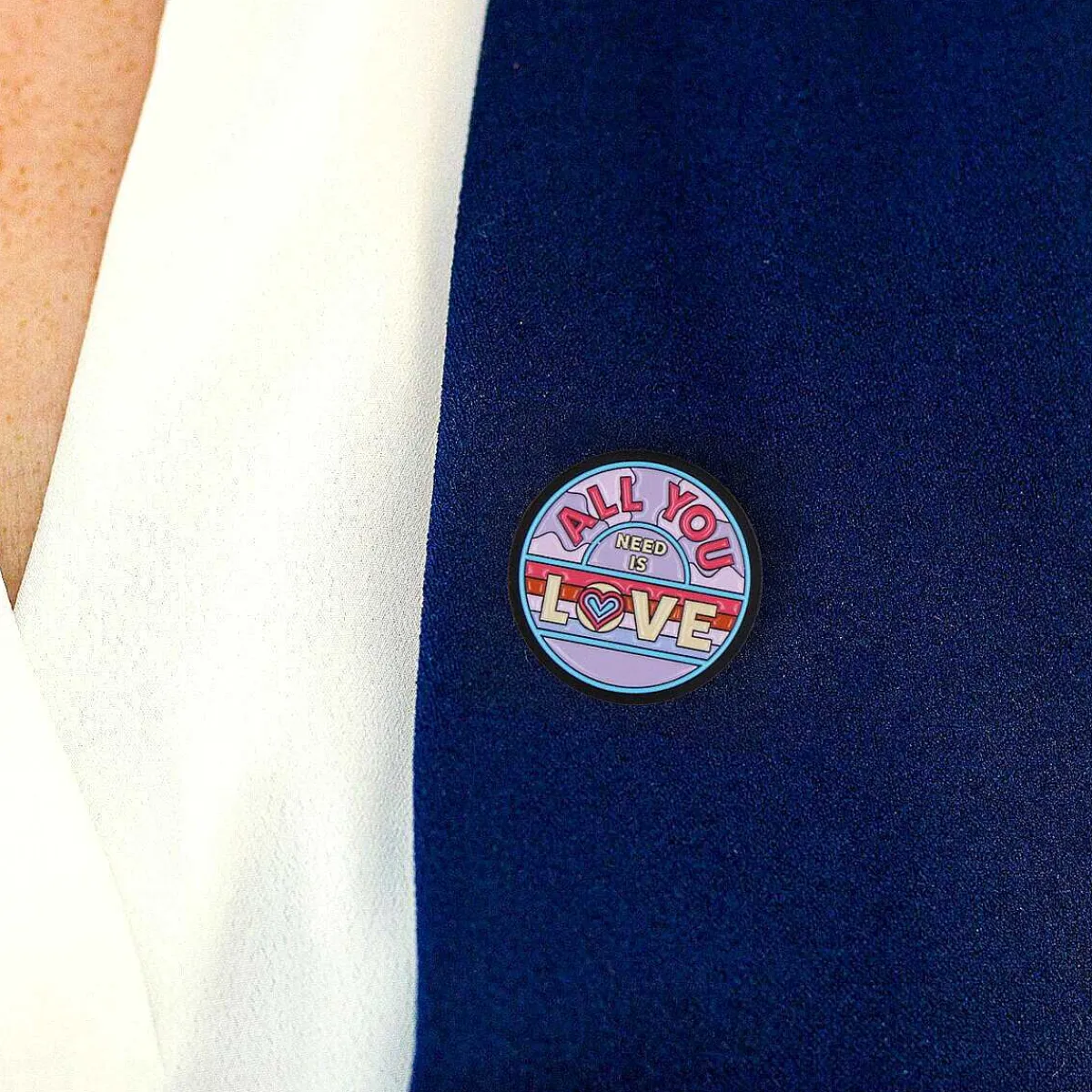 'All You Need Is Love' Pin Badge>The Beatles Sale