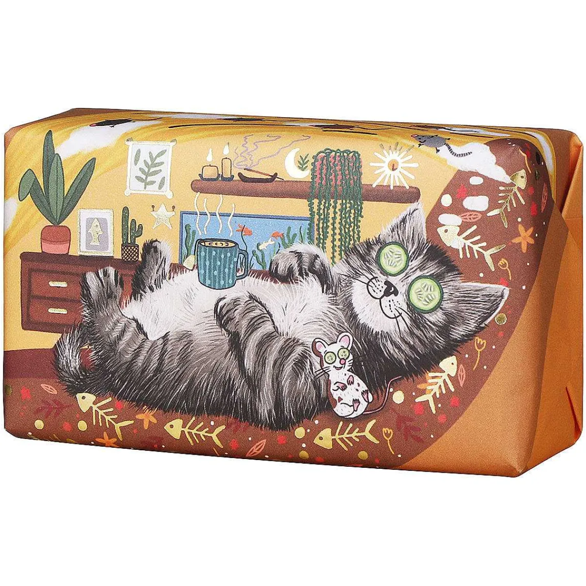 Wonderful Animals Cat Luxury Soap Bar 190G>The English Soap Company Discount