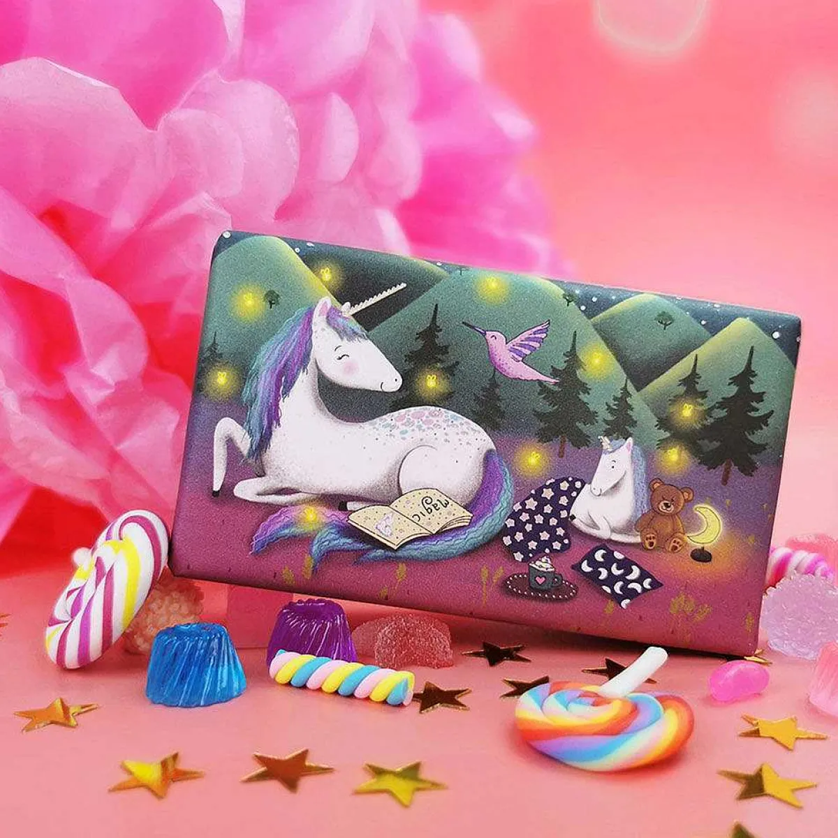 Wonderful Animals Unicorn Luxury Soap Bar 190G>The English Soap Company Clearance