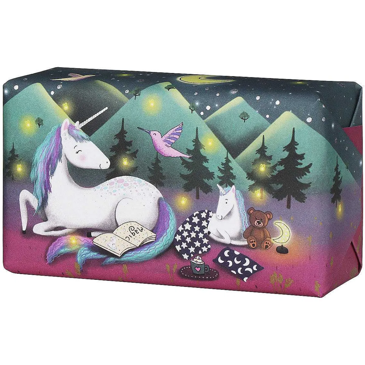 Wonderful Animals Unicorn Luxury Soap Bar 190G>The English Soap Company Clearance