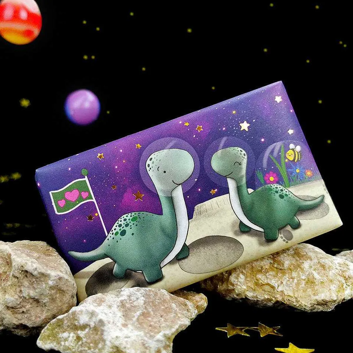 Wonderful Animals Dinosaurs Luxury Soap Bar 190G>The English Soap Company Cheap