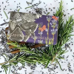 Lavender & Rosemary Luxury Shea Butter Soap 240G>The English Soap Company Best