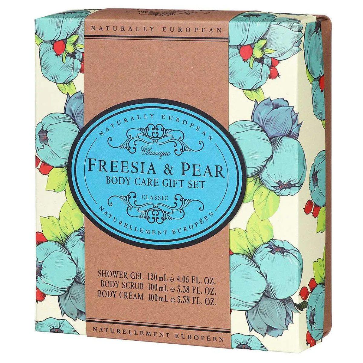 Naturally European Freesia And Pear Body Care Gift Set>The Somerset Toiletry Co Clearance