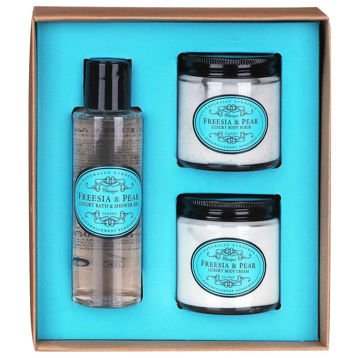 Naturally European Freesia And Pear Body Care Gift Set>The Somerset Toiletry Co Clearance