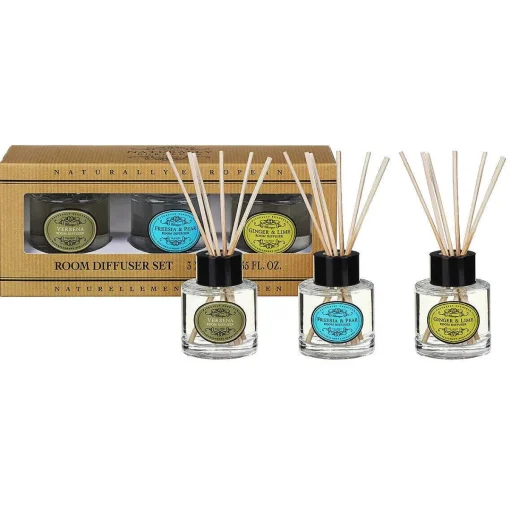 Naturally European Set Of 3 Reed Diffusers Gift Set>The Somerset Toiletry Co Shop