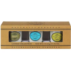 Naturally European Set Of 3 Candles Gift Set><noscript><img width=