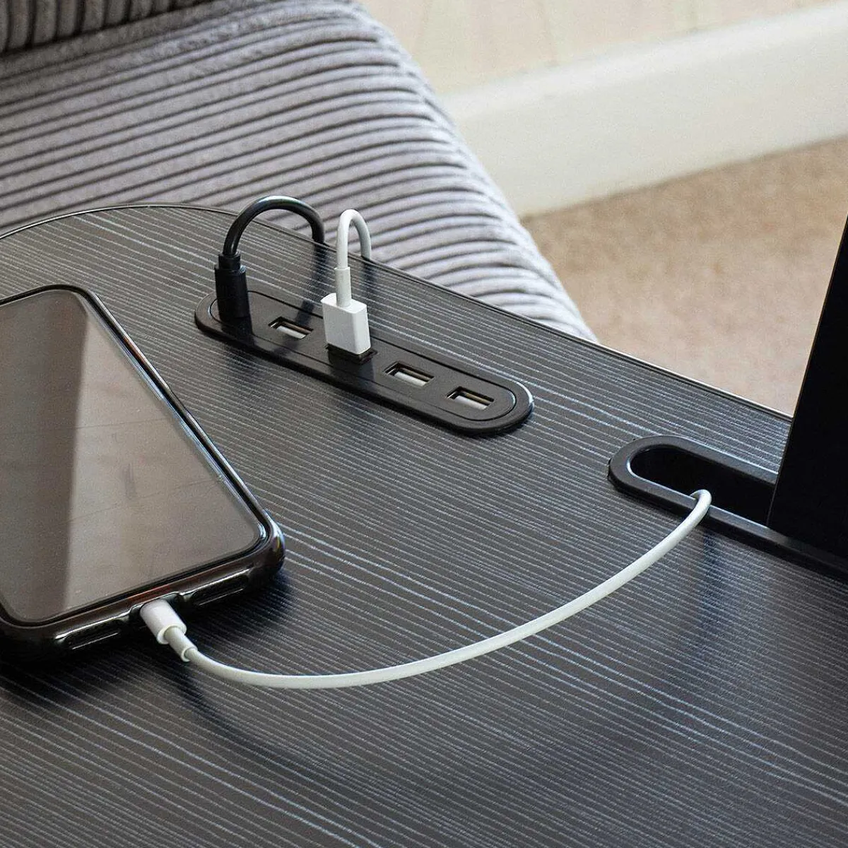 Folding Lap Tray With Usb Port>The Source Shop