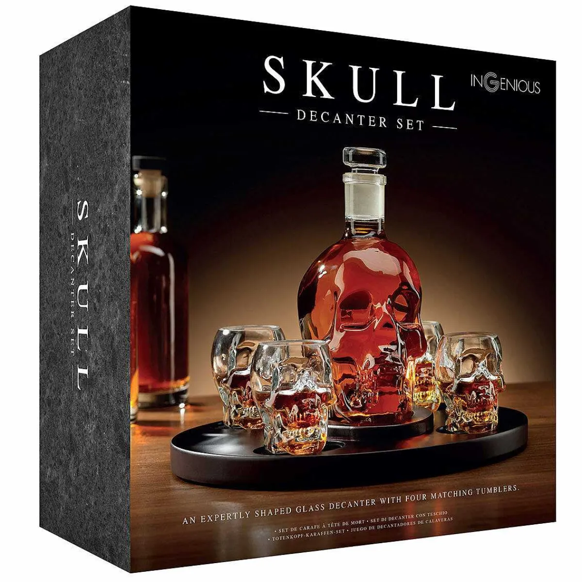 Ingenious Skull Decanter Set>The Source Sale