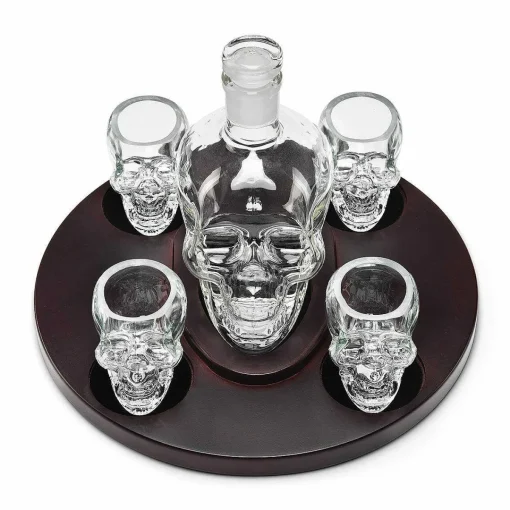 Ingenious Skull Decanter Set>The Source Sale